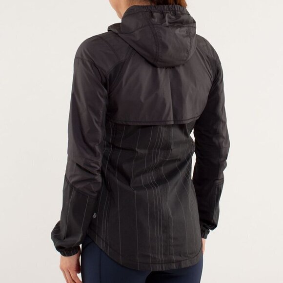 Lululemon Get Up And Glow Jacket *Reflective 360 - 4 Black - Picture 2 of 11